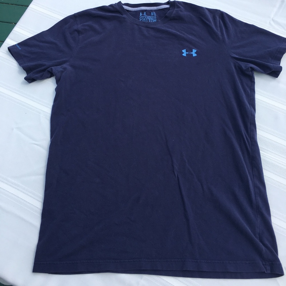 Under Armour Navy Blue T